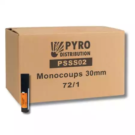 Carton de monocoups queue de tigre verte 