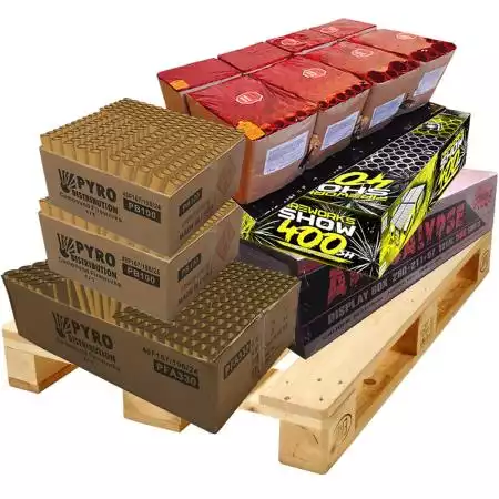 Feu d'artifice Pack gold max 1900